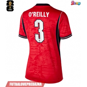 Lacne Ženy Futbalové dres Anglicko Nico O'Reilly #3 MS 2026 Krátky Rukáv - Preč